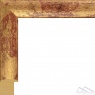 Багет дерев. арт. 115/450 37*33 мм (33, 3 м, Abitare Сornici (Италия), Плоский, 37*33, 115, Красный, золото, 37)