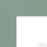 Паспарту  W162  80*120 зеленый (80, стандарт, Scappi Cartoni (Италия), ROMA WHITE, 1,4, Зеленый, белый, 120)