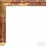 Багет дерев. арт. 77/450 24*15 мм (15, 3 м, Abitare Сornici (Италия), Округлый, 24*15, 77, Красный, золото, 24)