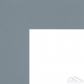 Паспарту  W170  80*120 синий (80, стандарт, Scappi Cartoni (Италия), Roma White, 1,4, Голубой, белый, 120)