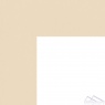 Паспарту  W173 80*120 светло-серый (80, стандарт, Scappi Cartoni (Италия), Roma White, 1,4, Бежевый, белый, 120)