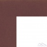 Паспарту 1008 816*1120 мм бордово-коричневый (AlphaArt (Китай), 81,6, стандарт, 1000, 1,4, Коричневый, белый, 112)