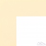 Паспарту  W184  80*120 кремовый (80, стандарт, Scappi Cartoni (Италия), Roma White, 1,4, Кремовый, белый, 120)