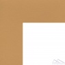 Паспарту 1094 816*1120 мм охра золотистая (AlphaArt (Китай), 81,6, стандарт, 1000, 1,4, Желтый, белый, 112)
