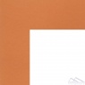 Паспарту  W124 80*120  лососевый (80, стандарт, Scappi Cartoni (Италия), Roma White, 1,4, Розовый, белый, 120)