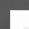 Паспарту  W106   80*120  серый (80, стандарт, Scappi Cartoni (Италия), ROMA WHITE, 1,4, Серый, белый, 120)