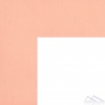 Паспарту  W187  80*120  абрикосовый (80, стандарт, Scappi Cartoni (Италия), Roma White, 1,4, Розовый, белый, 120)