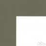 Паспарту  W164  80*120 зeленый (80, стандарт, Scappi Cartoni (Италия), Roma White, 1,4, Зеленый, белый, 120)