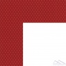Паспарту  P131L  80*120  красный (80, лак, Scappi Cartoni (Италия), Poligoni, 1,4, Красный, белый, 120)