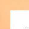 Паспарту  W253 80*120  персиковый (80, стандарт, Scappi Cartoni (Италия), Roma White, 1,4, Розовый, белый, 120)