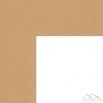 Паспарту  W133  80*120  песочный (80, стандарт, Scappi Cartoni (Италия), ROMA WHITE, 1,4, Бежевый, белый, 120)
