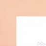 Паспарту  W120  80*120  аврора (80, стандарт, Scappi Cartoni (Италия), ROMA WHITE, 1,4, Розовый, белый, 120)