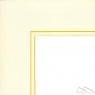 Паспарту 2033  80*120  кремовый (80, стандарт, Scappi Cartoni (Италия), Coloured, 1,4, Кремовый, желтый, 120)