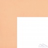 Паспарту  W180  80*120  розовый (80, стандарт, Scappi Cartoni (Италия), Roma White, 1,4, Розовый, белый, 120)