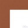 Паспарту  W126  80*120 шоколад (80, стандарт, Scappi Cartoni (Италия), ROMA WHITE, 1,4, Коричневый, белый, 120)