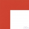 Паспарту  W103  80*120  красный (80, стандарт, Scappi Cartoni (Италия), ROMA WHITE, 1,4, Красный, белый, 120)